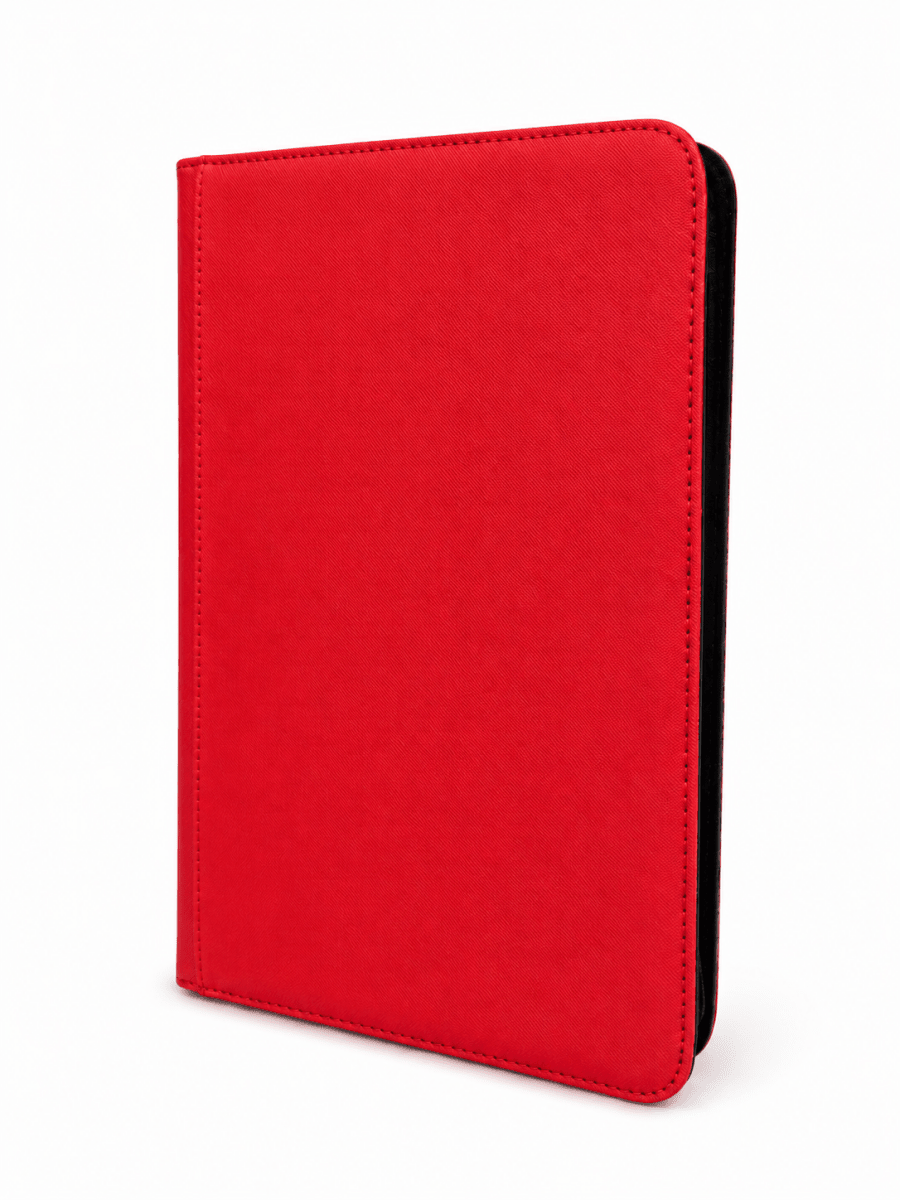 9 Pocket Zipper Binder - Red by Shaibz TCG on MYNTED