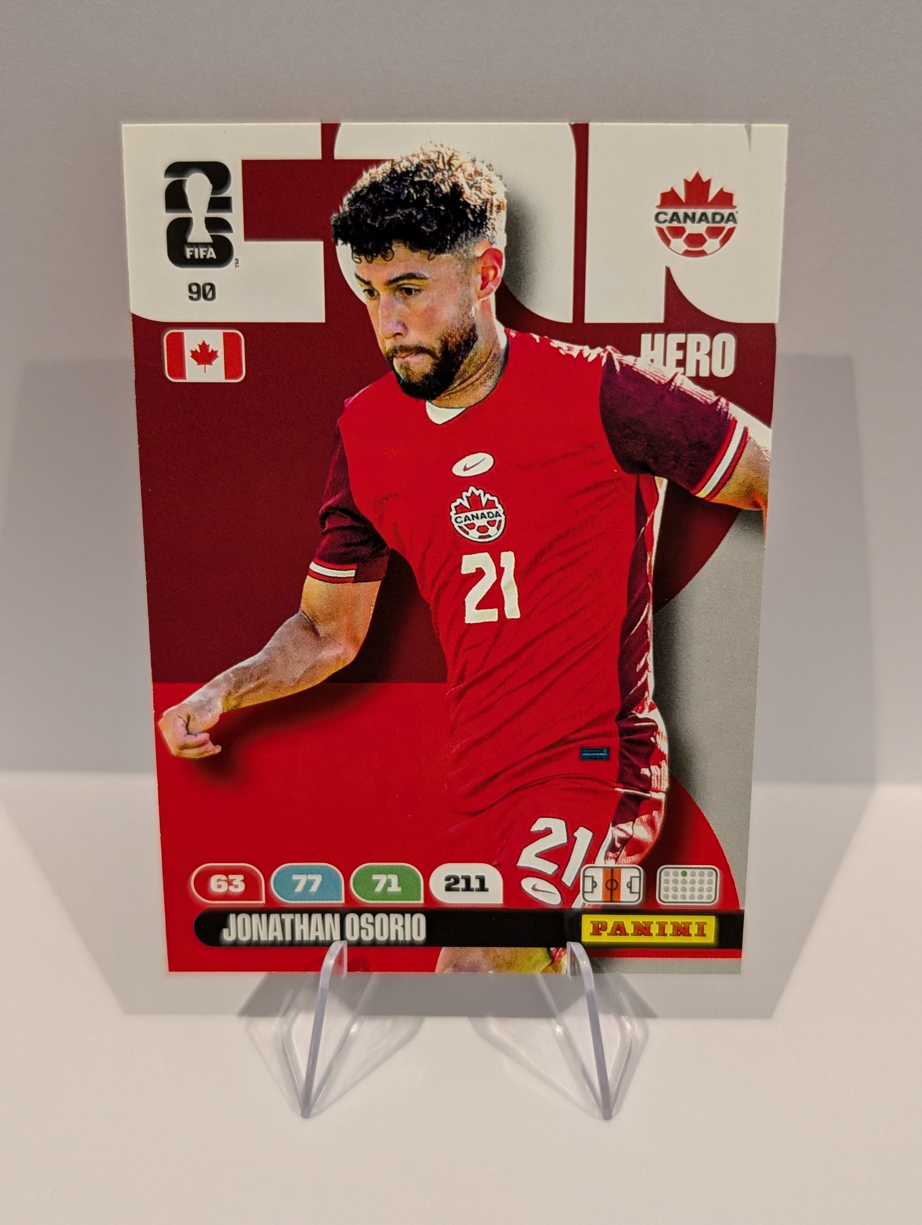 90 Jonathan Osorio - Canada - Panini Adrenalyn XL World Cup 2026