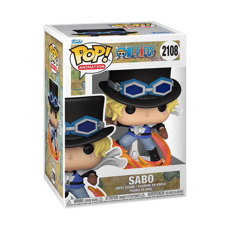 Funko Pop! One Piece - Sabo 2108 - Collectable Vinyl Figure