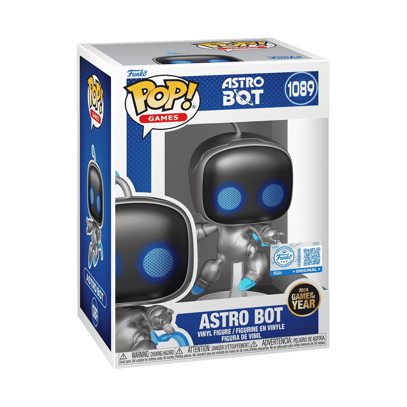 Funko POP! Games: Astro Bot, 2024 Game Of The Year Special Edition Exclusive