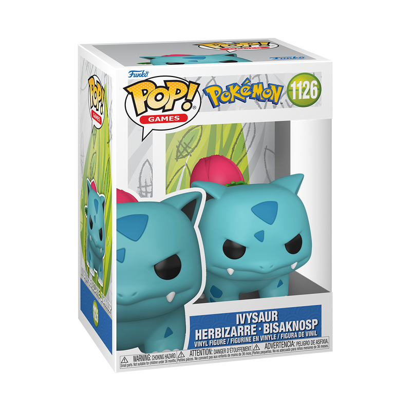 Funko Pop! Pokemon - Ivysaur 1126 - Collectable Vinyl Figure