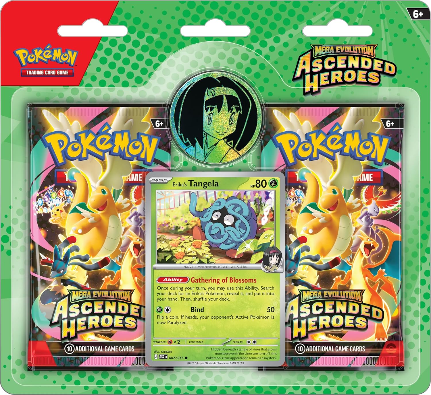 Pokémon TCG: Ascended Heroes 2-Pack Blister