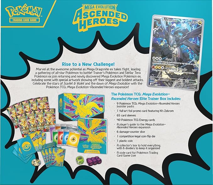 Pokemon TCG Mega Evolution Ascended Heroes ETB