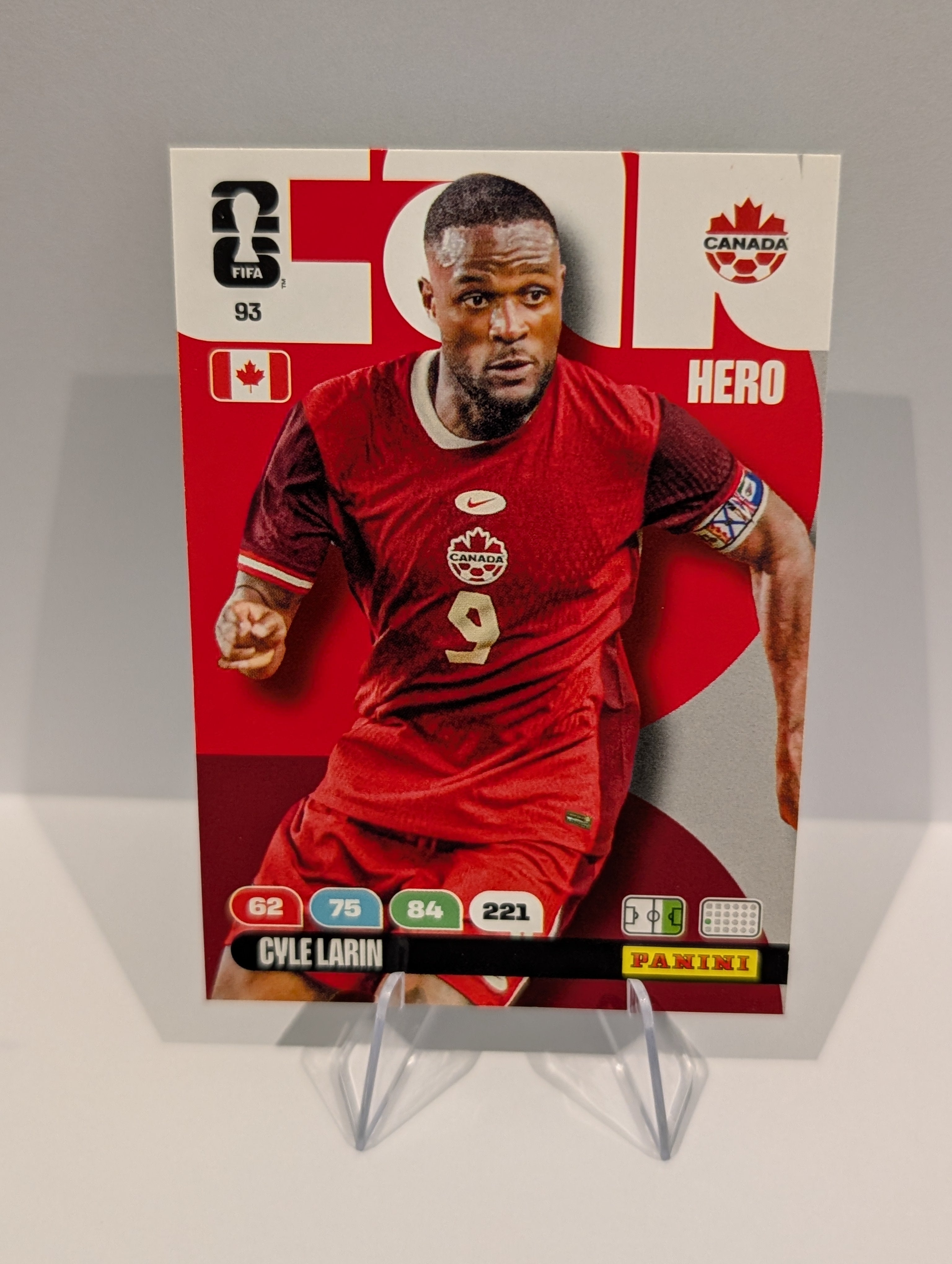 93 Cyle Larin - Canada - Panini Adrenalyn XL World Cup 2026
