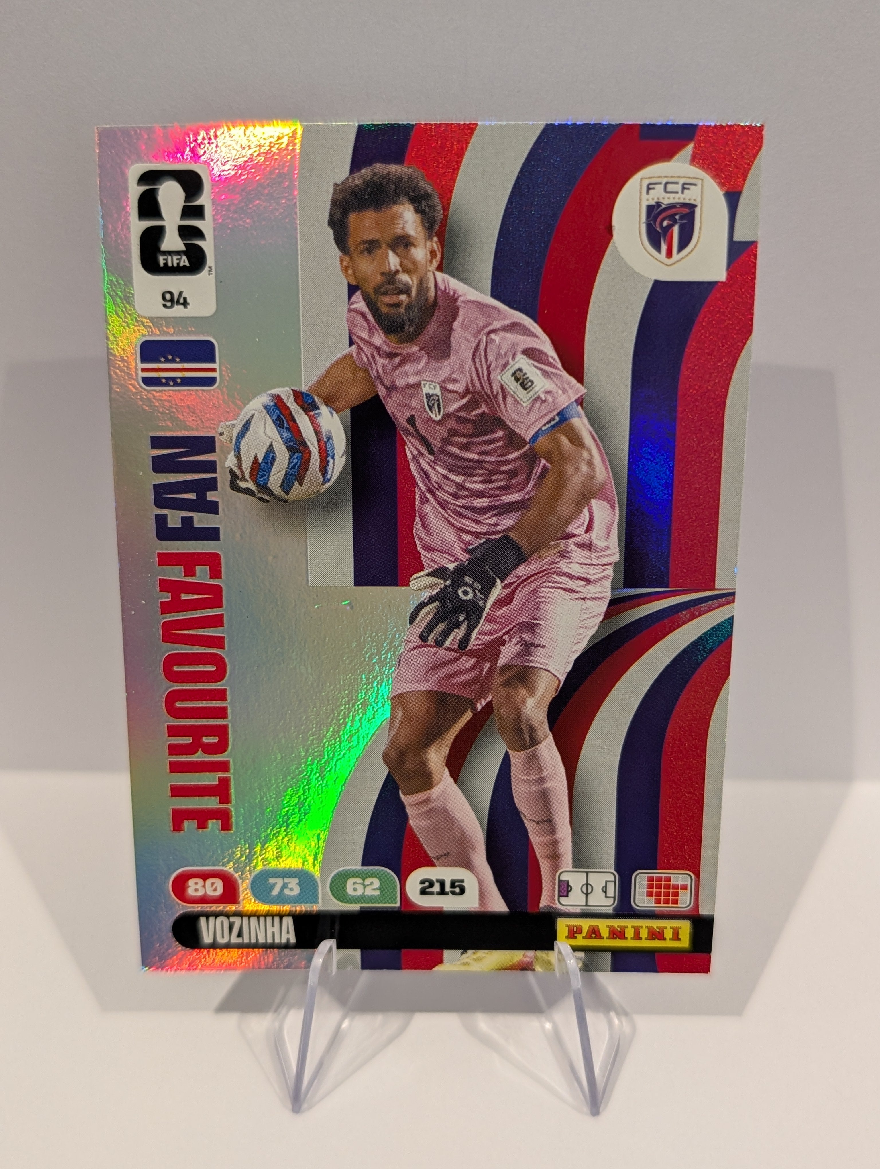 94 Vozinha - Cape Verde - Panini Adrenalyn XL World Cup 2026