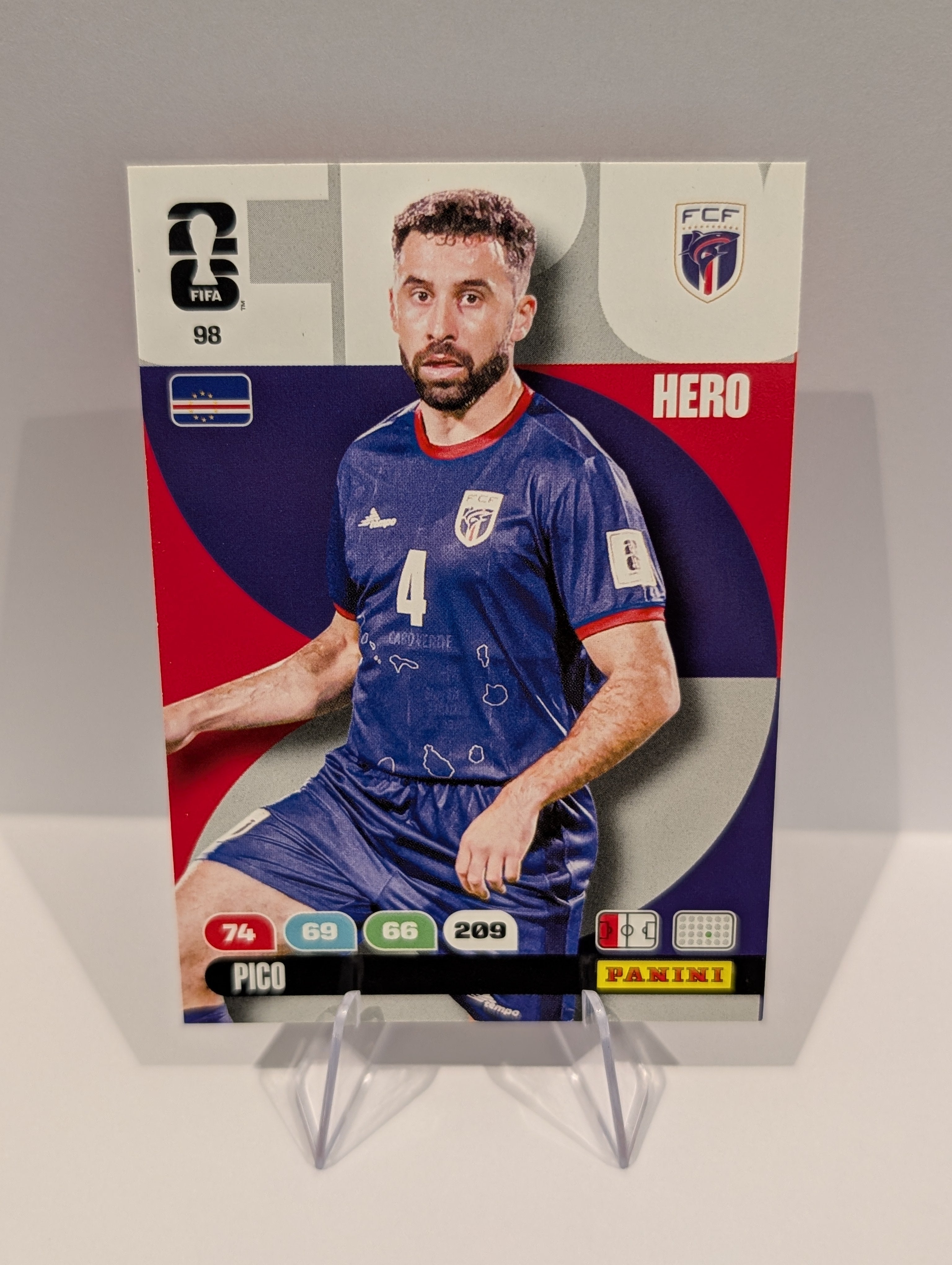 98 Pico - Cape Verde - Panini Adrenalyn XL World Cup 2026