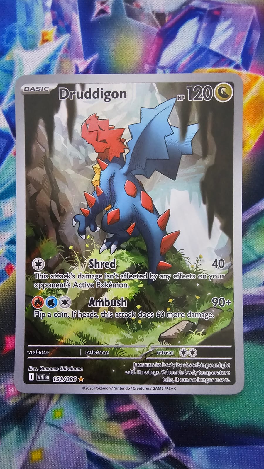Druddigon 151/86 - White Flare - Illustration Rare