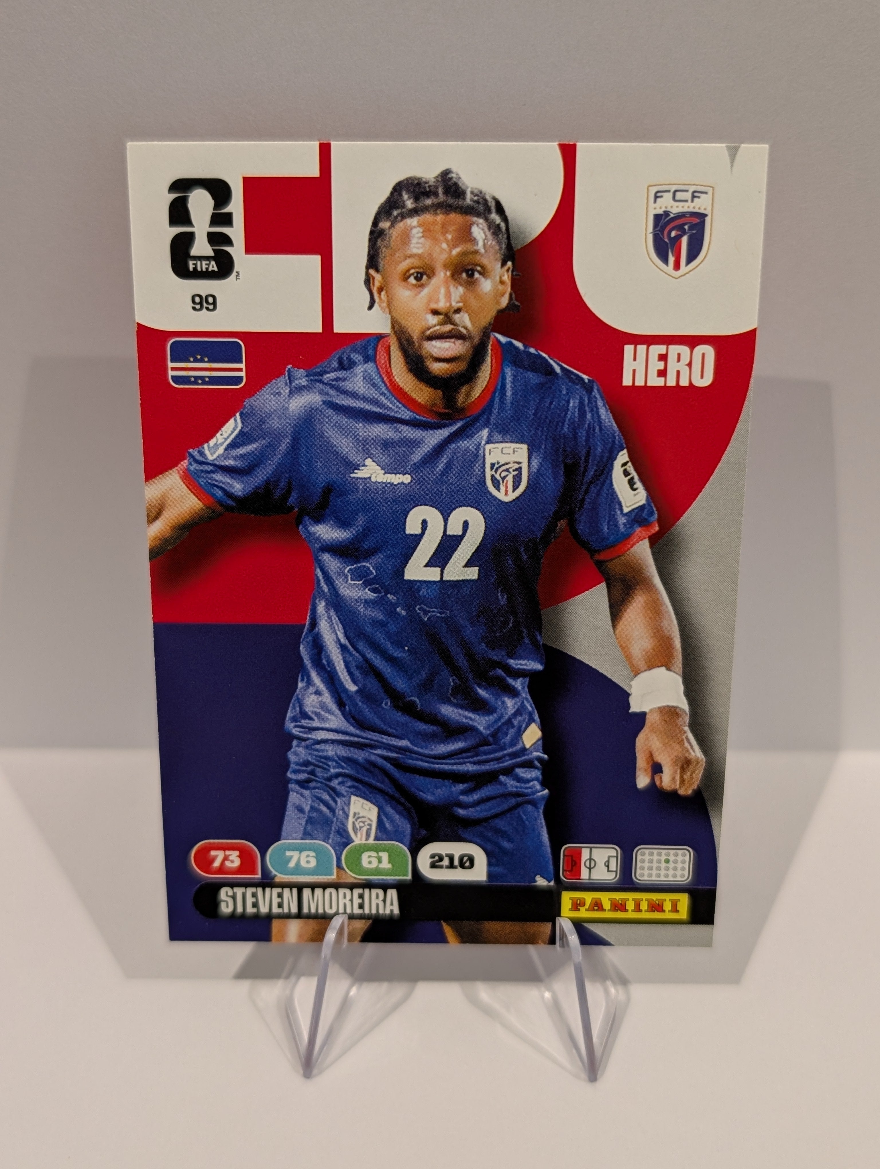 99 Steven Moreira - Cape Verde - Panini Adrenalyn XL World Cup 2026