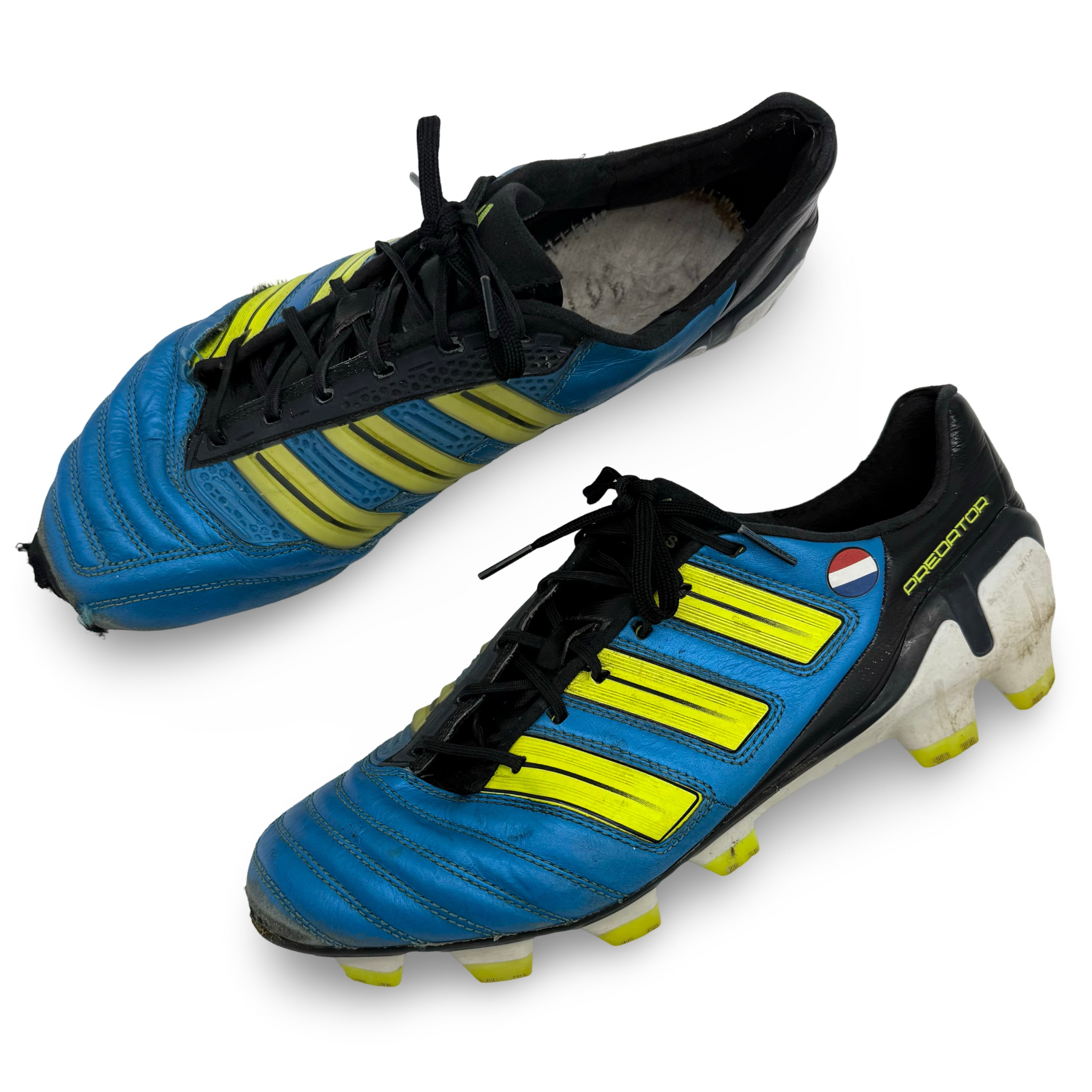Robin van Persie | Match Worn | Hand Signed | 2010/11 & 2011/12 | 8 Goals & 1 Assist | Adidas Predator AdiPower
