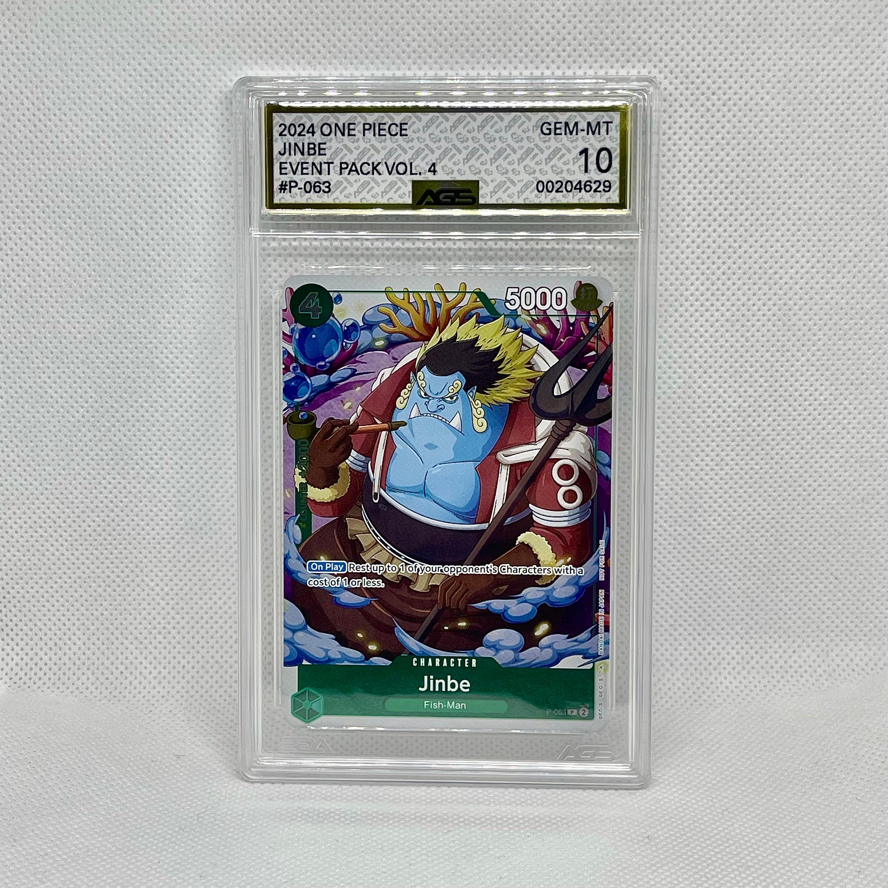 one piece tcg graded cards Monkey D Luffy Super Pre-Release One Piece ST01 PSA 10 – Cardtreasure.ch main image 1