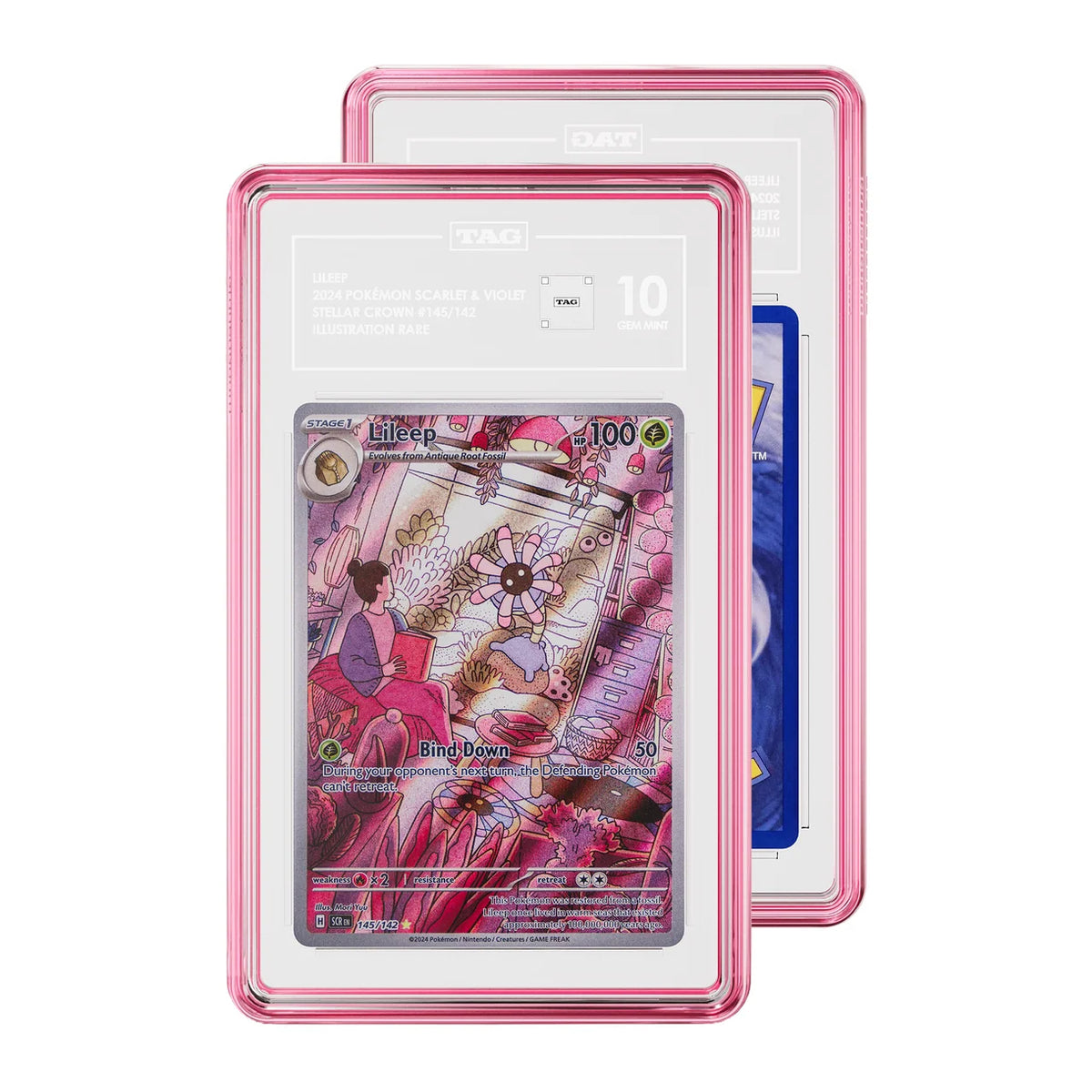 GradedGuard Jewel Case for TAG (Rose Quartz)