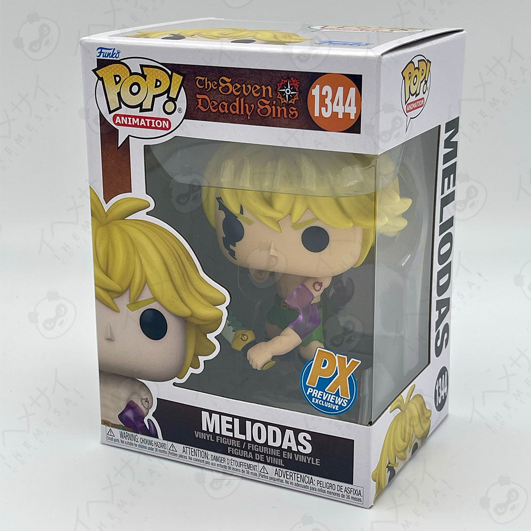 Funko Pop Meliodas PX Previews Exclusive Seven Deadly Sins