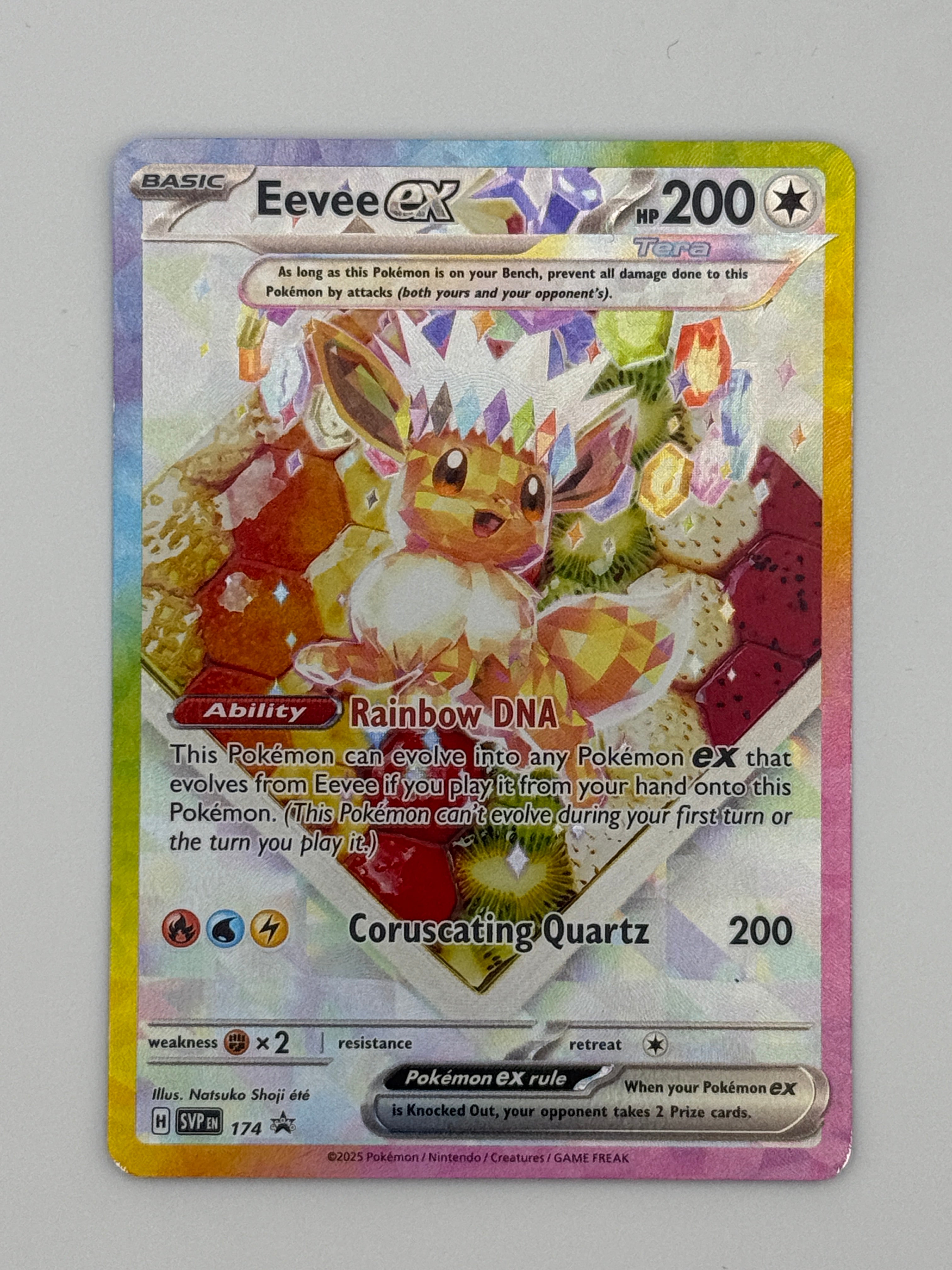 Eevee ex · 174 · Scarlet & Violet Promo (SVP)