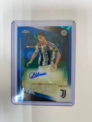 Kenan Yildiz Blue Lava Auto /150 - 25-26 Topps Chrome UEFA Club Competitions