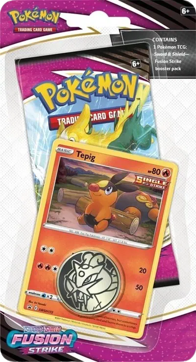 Fusion Strike Single Pack Blister (Tepig)