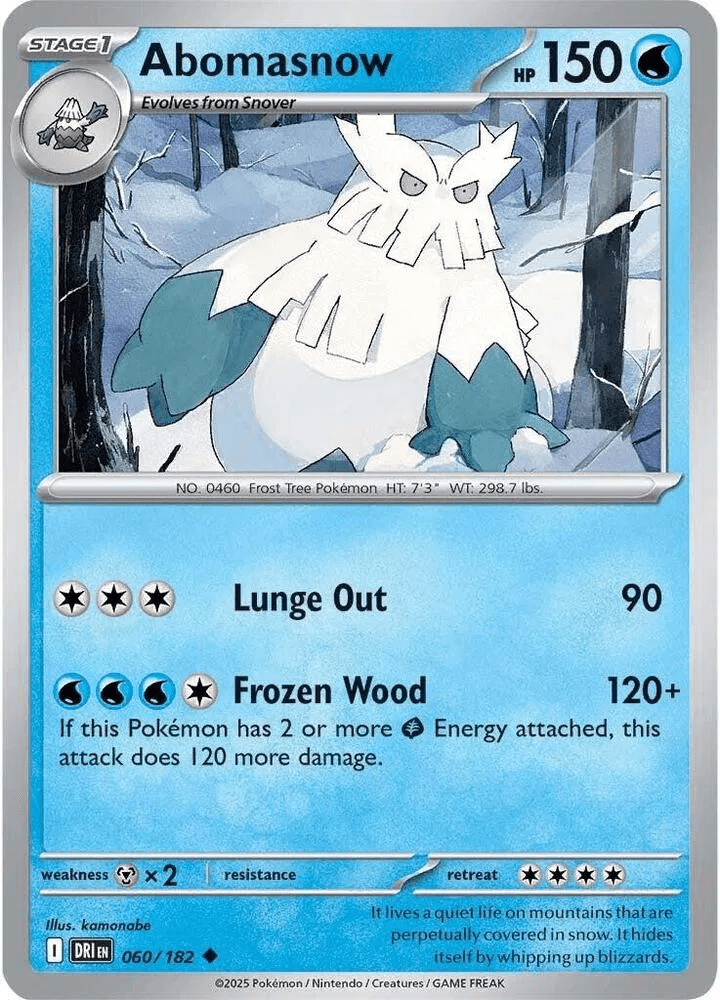 Abomasnow 060 - Destined Rivals by PokéPW on MYNTED