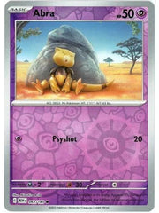 Abra 063/165 - Reverse Holo (Pokemon 151) by The Cardboard Grind on MYNTED