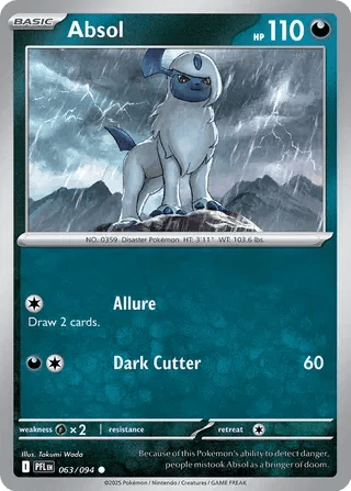 Absol 063 - Phantasmal Flames by PokéPW on MYNTED