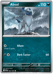 Absol 063/094 Common | Mega Evolution – Phantasmal Flames by Worth the XP on MYNTED