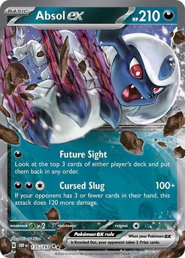absol ex obsidian flames 135/197 by ISB Collector on MYNTED