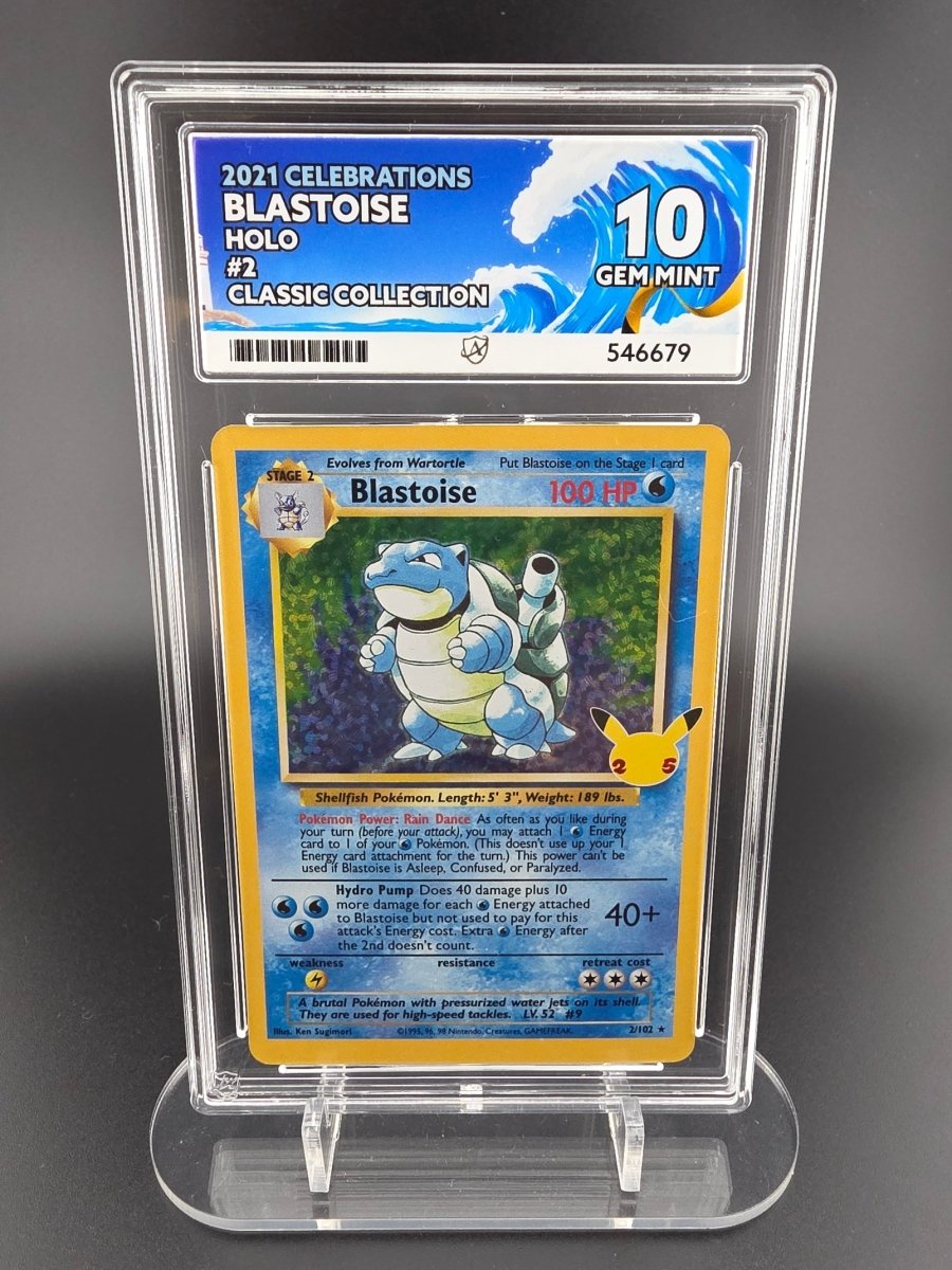 ACE 10 | Blastoise | Celebrations | 2/102 by Gem Mint Unc on MYNTED