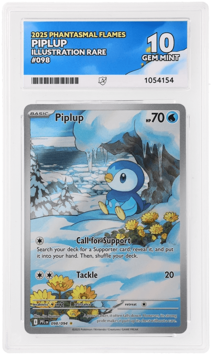 ACE 10 Piplup PFL Illustration Rare 098 by Schmutzfink TCG on MYNTED