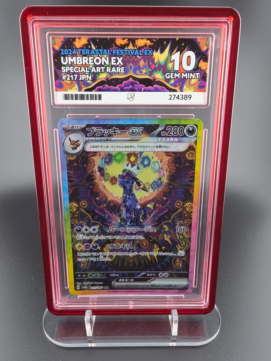 ACE 10 | Umbreon ex | Terastal Festival ex | 217/187 | JP by Gem Mint Unc on MYNTED