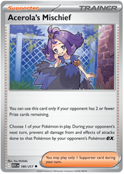 Acerola's Mischief 180/217 Reverse Holo | Mega Evolution – Ascended Heroes by Worth the XP on MYNTED
