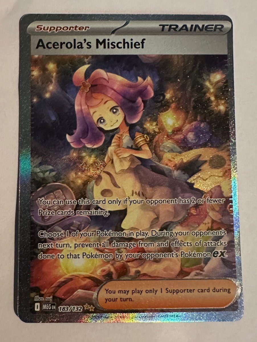 Acerola’s Mischief | 183/132 | SIR | Mega Evolution | NM/M | Pokémon TCG by Coolectibles on MYNTED