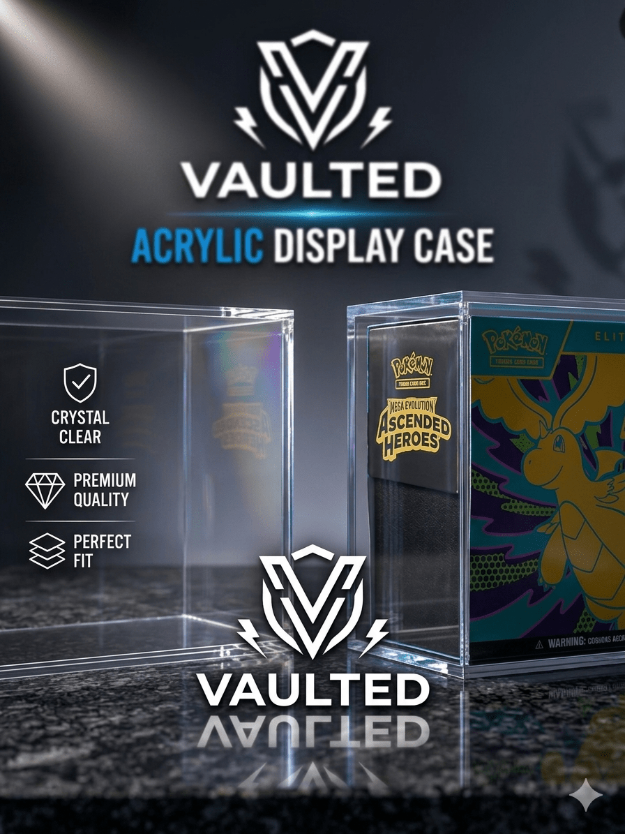 Acrylic Display Case for Pokemon ETB by The Greatest on MYNTED