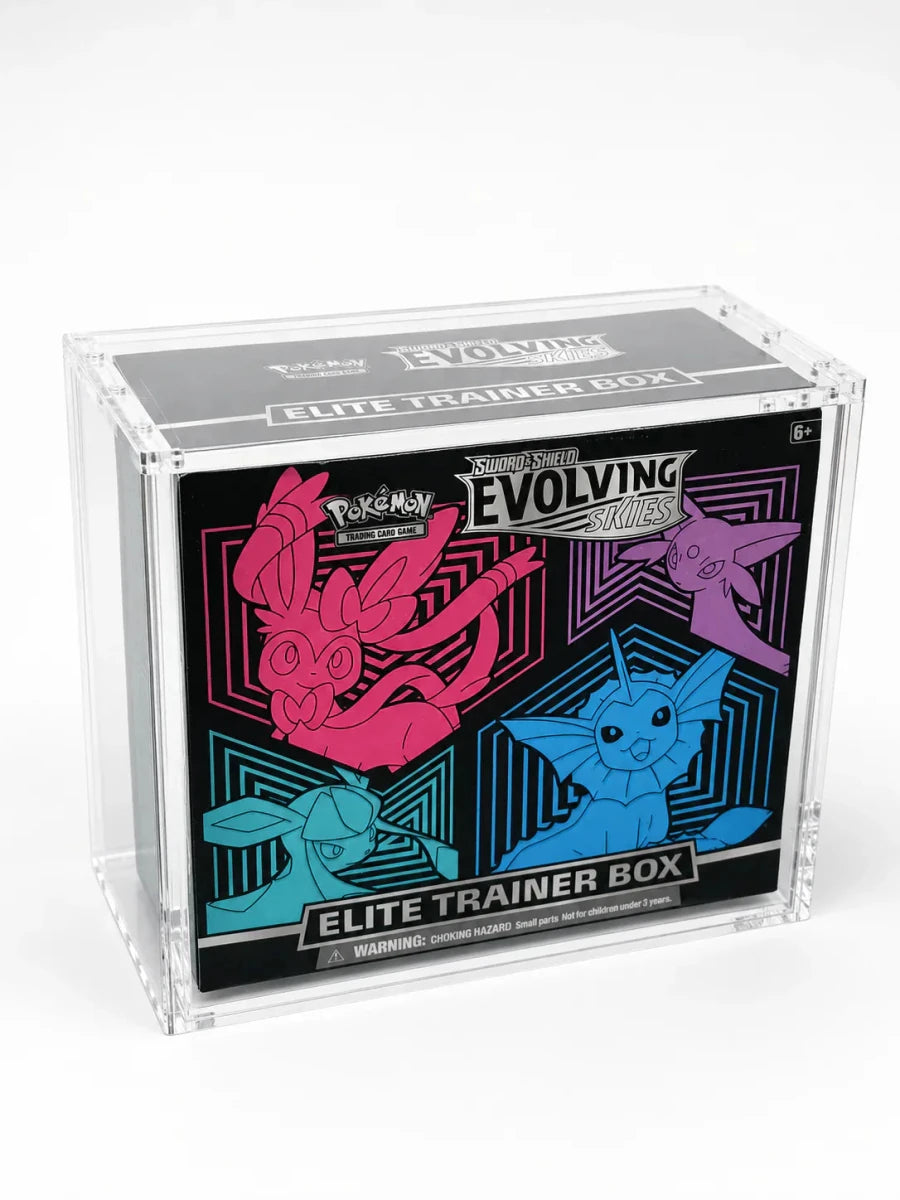 Acrylic ETB Protector | UV-Protected Magnetic Display Case by PlayVault on MYNTED