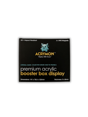ACRYMON Premium Acrylic Booster Box Display by Collectors Cache on MYNTED