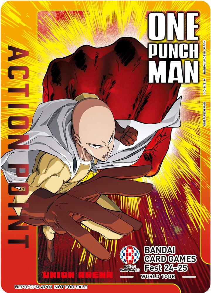 Action Point Card (One Punch Man) (BANDAI Card Games Fest 23 - 24 World Tour) - Union Arena Promotion Cards (UEPR) by TCGDON on MYNTED