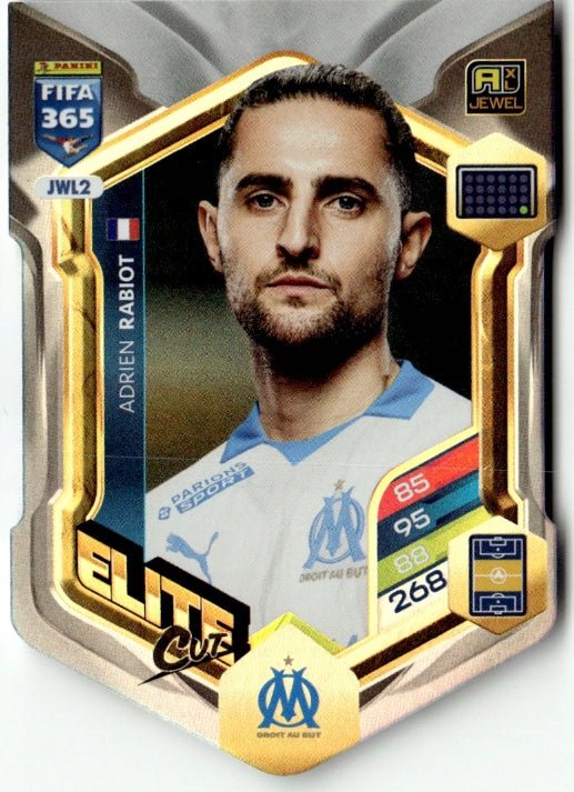 Adrien Rabiot Elite Cut Olympique Marsella JWL2 - Panini Fifa 365 Adrenalyn XL 2026. by shad0wknightTCG on MYNTED