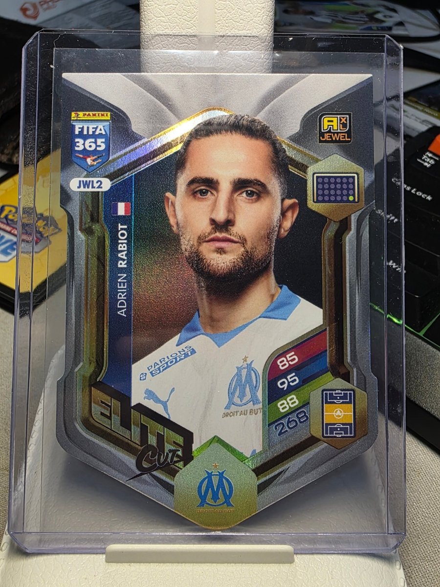 Adrien Rabiot Elite Cut Olympique Marsella JWL2 - Panini Fifa 365 Adrenalyn XL 2026. by shad0wknightTCG on MYNTED