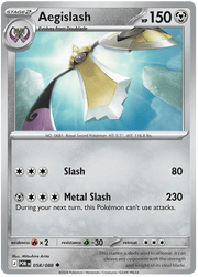 Aegislash 058/088 Uncommon | Mega Evolution – Perfect Order by Worth the XP on MYNTED