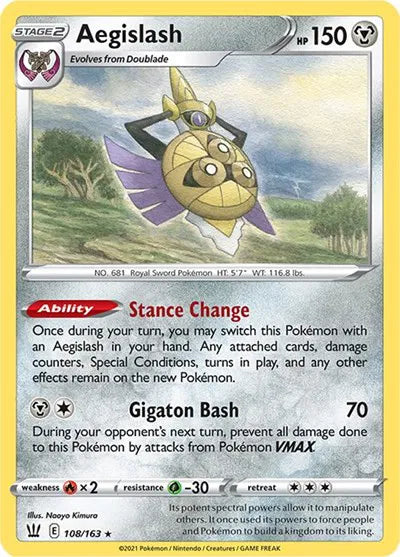 Aegislash - 108/163 - Normal