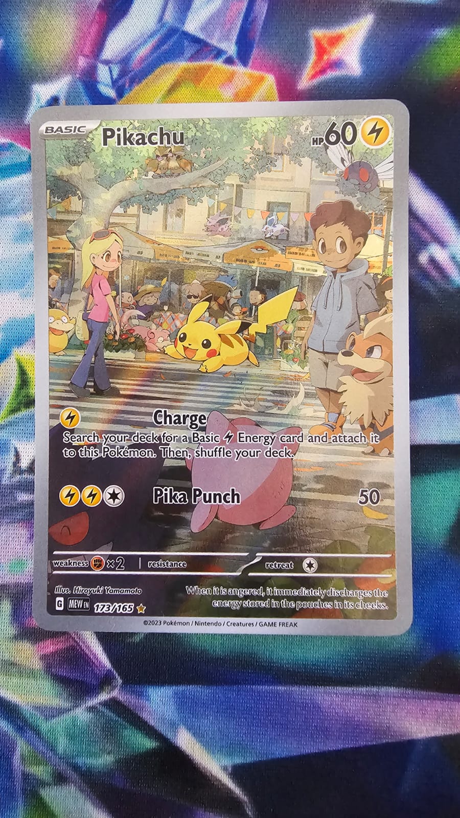 Pikachu 173/165 - 151 - Illustration Rare