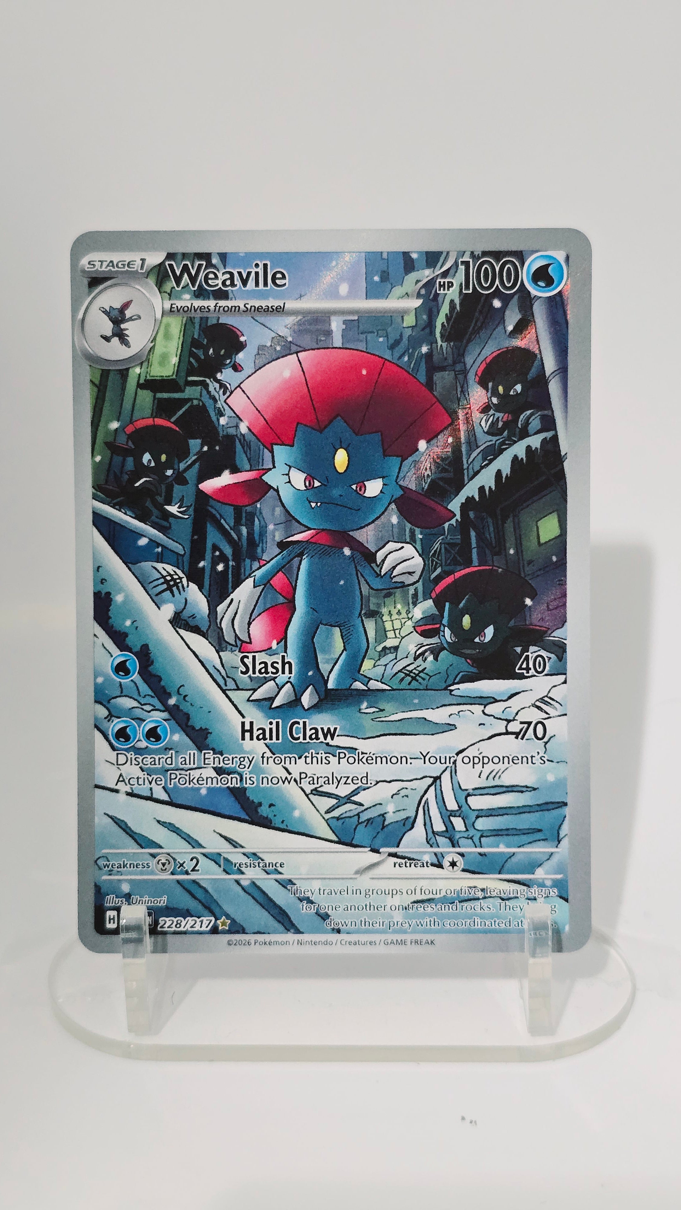 Weavile - Ascended Heroes - IR 228/217 - English