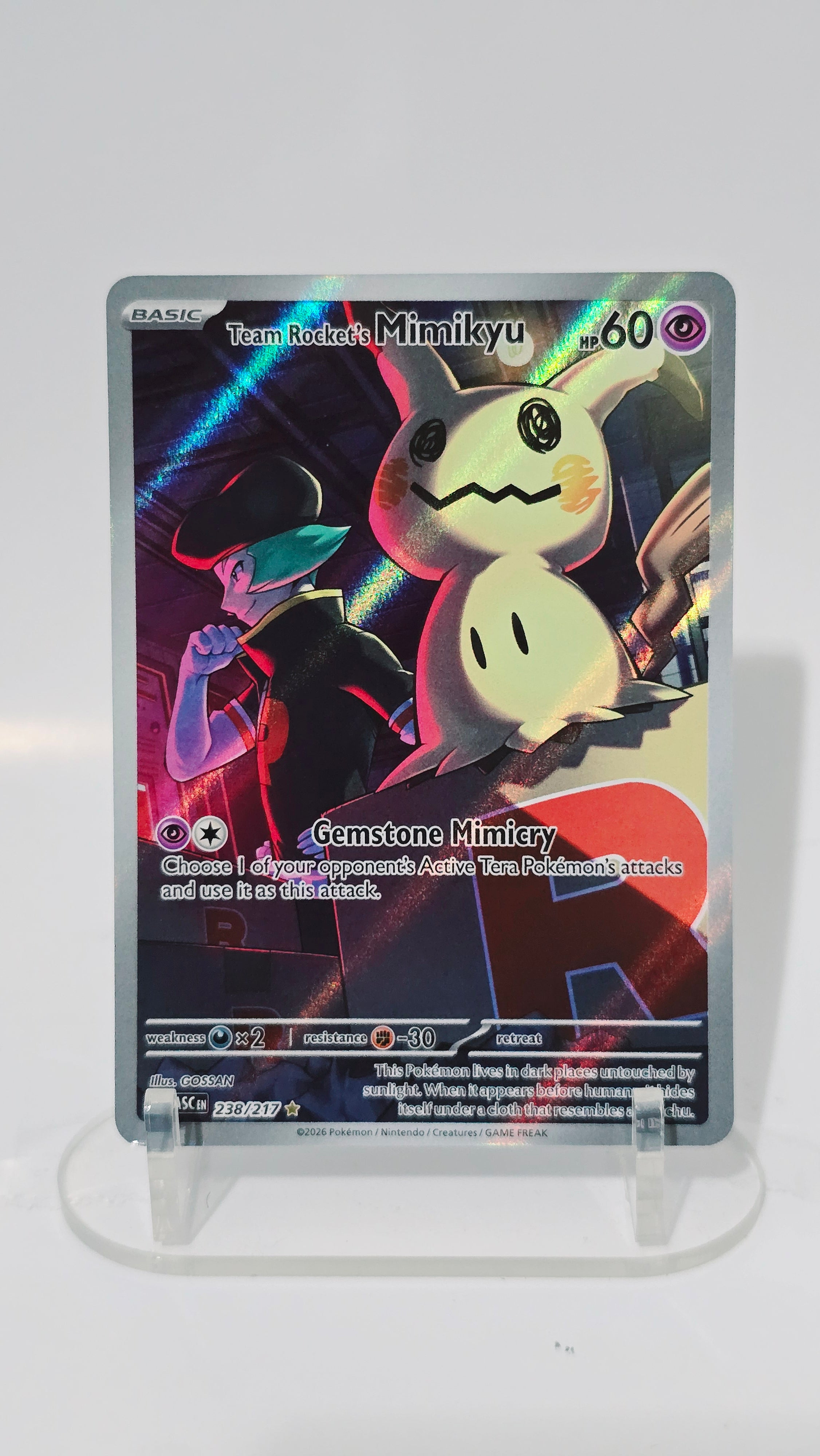 Team Rocket's Mimikyu - Ascended Heroes - IR 238/217 - English