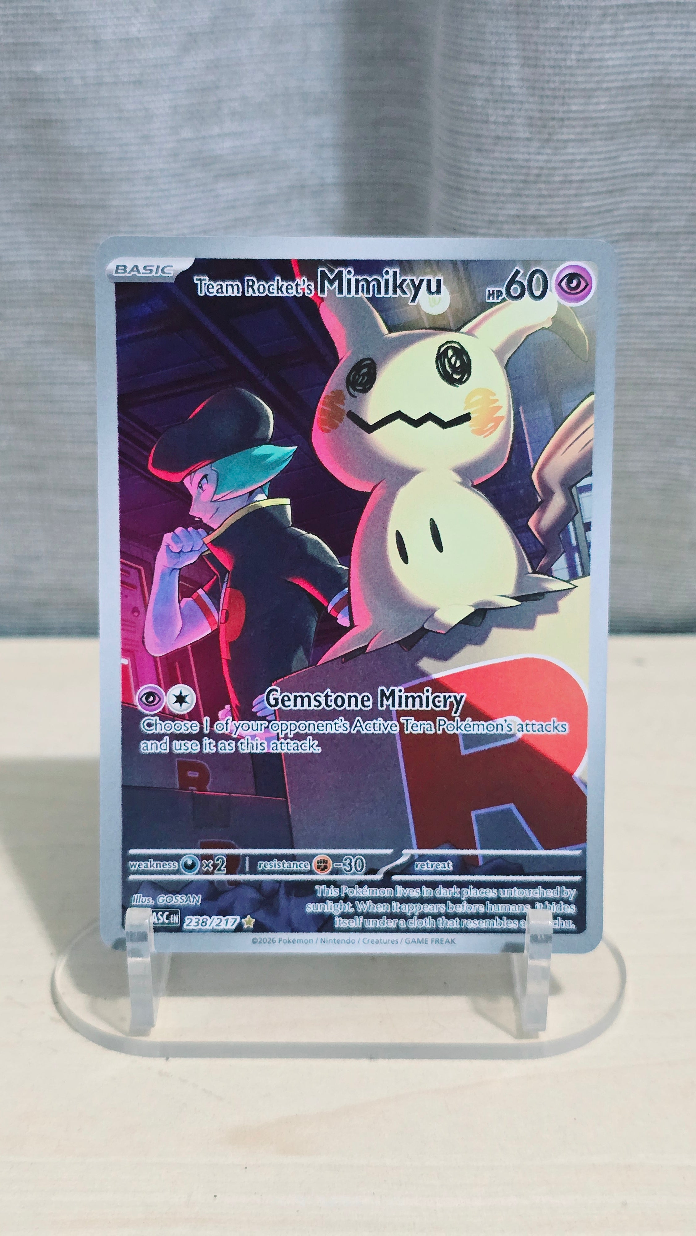Team Rocket's Mimikyu - Ascended Heroes - IR 238/217 - English