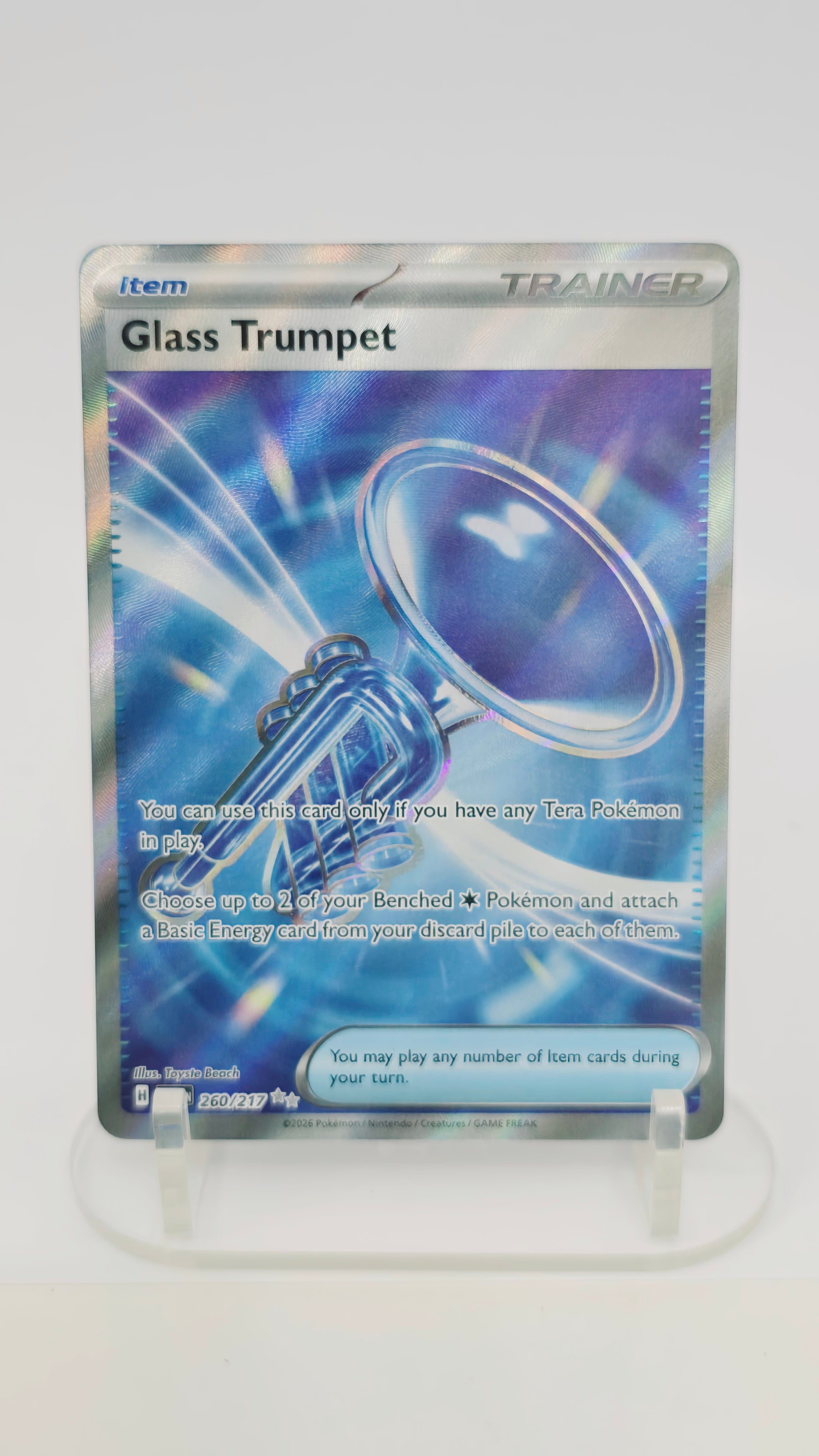 Glass Trumpet - Ascended Heroes - UR 260/217 - English