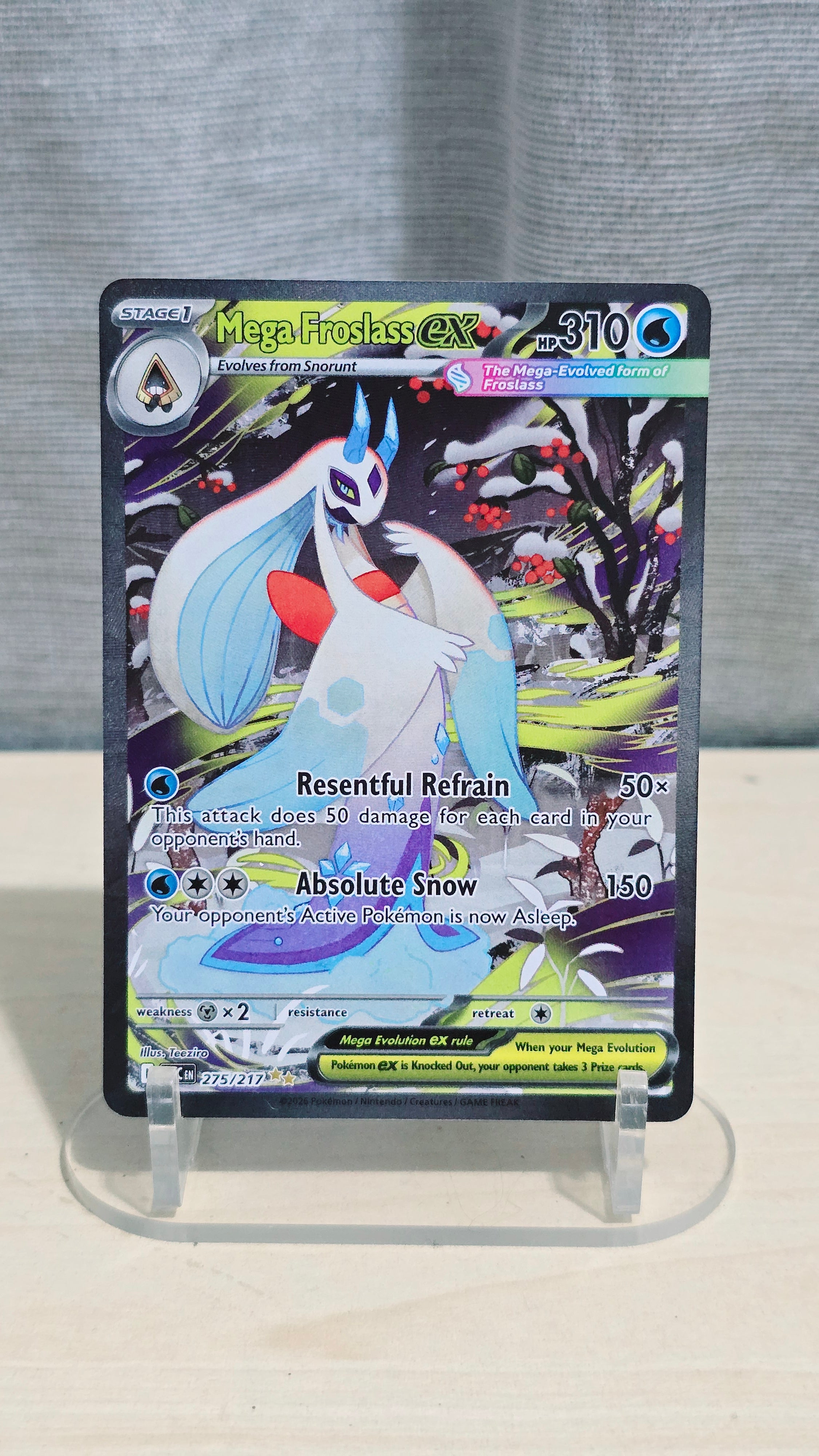 Mega Froslass ex - Ascended Heroes - SIR 275/217 - English