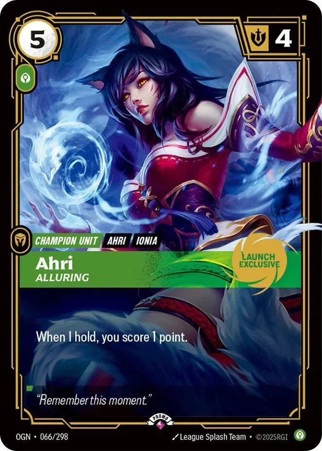 Ahri - Alluring (Launch Exclusive) by The Gaijin Gamer on MYNTED