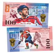 Aleksander Ovechkin 100 Dollars UNCB banknote by UNCB on MYNTED