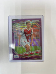 Aleksandr Golovin /49 - 25-26 Panini Prizm - Wave Purple - AS Monaco by Card Market Ahuy on MYNTED
