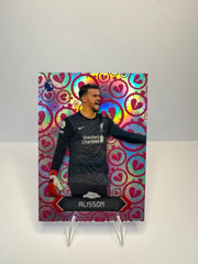 Alisson STH-6 Stoppage Time Heroes — 2026 Topps Chrome Premier League — Liverpool FC