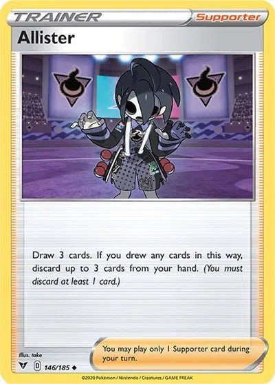 Allister 146/185 · Normal (Vivid Voltage) by Marnie’s TCG on MYNTED