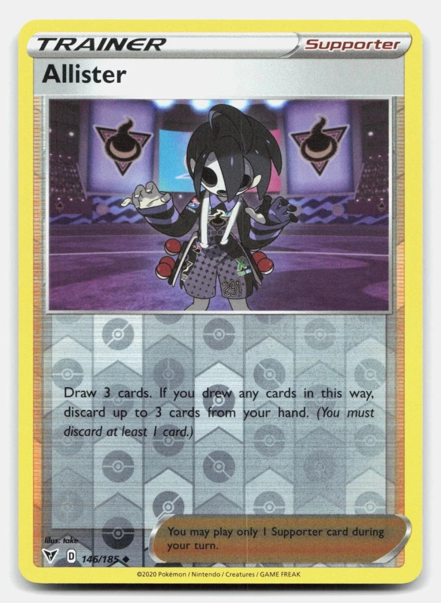Allister [Reverse Holo] 146 Pokemon Vivid Voltage by Moe‘s Vault on MYNTED