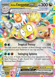 Alolan Exeggutor EX - 133/191 by The Archive Stop on MYNTED